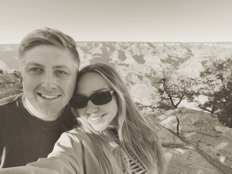 Blake and Yez together at the Grand Canyon